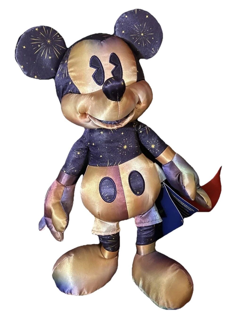 Disney 50th Anniversary Mickey Mouse Grand Finale Fireworks Plush New With Tags!